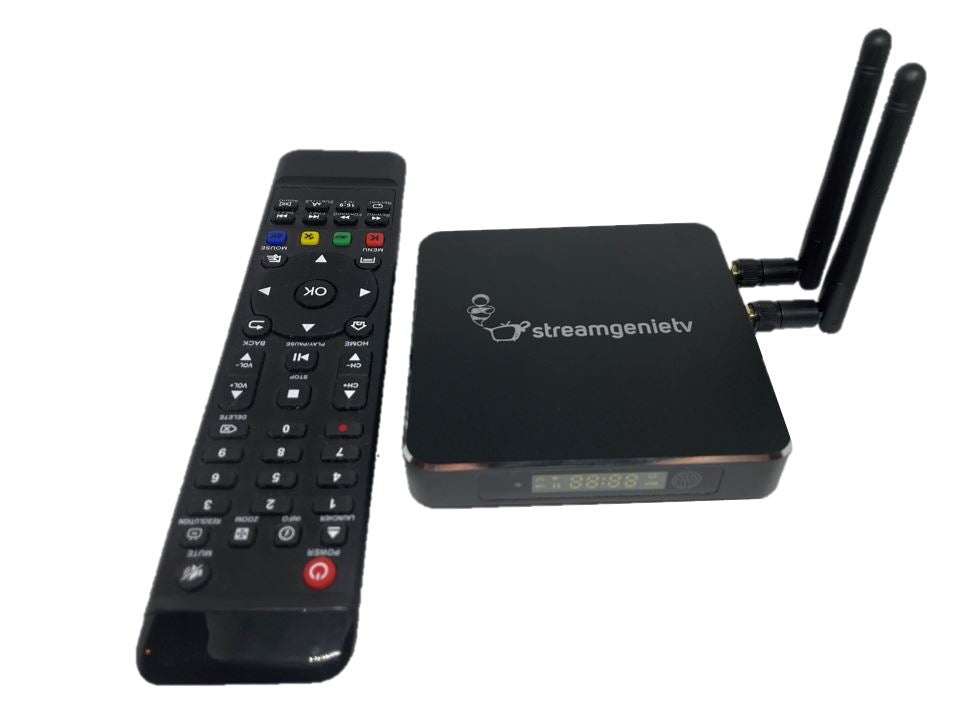 StreamGenie 2.0 PLUS TV Stream Box with Newest StreamGenie 2.0 Software - 4GB RAM