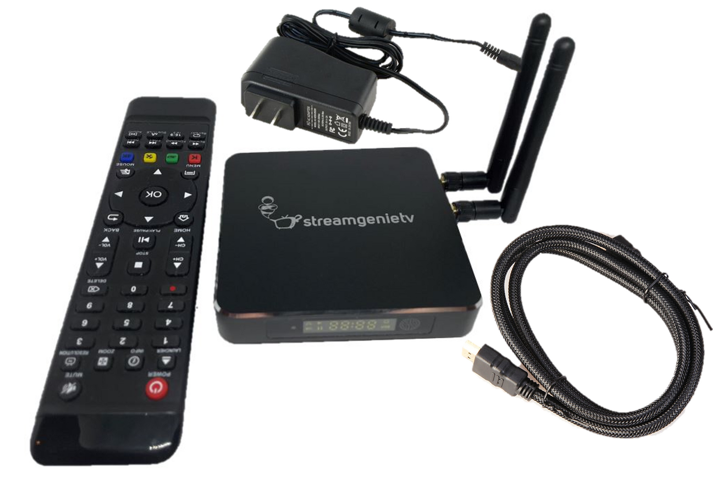 StreamGenie PLUS TV Stream Box with Newest StreamGenie 2.0 Software and 4GB RAM